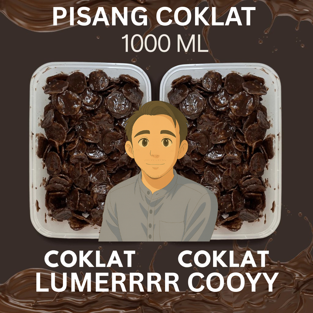

(BUY NOW 1= 2) KERIPIK PISANG LUMER COKLAT GREENTEA MURAH ENAK DAN SEHAT