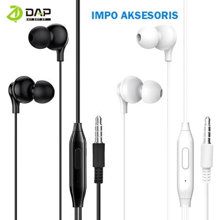 DAP DH-F29 Headset / Handsfree Super Bass Mega Bass ( 1 pcs) IMPO AKSESORIS