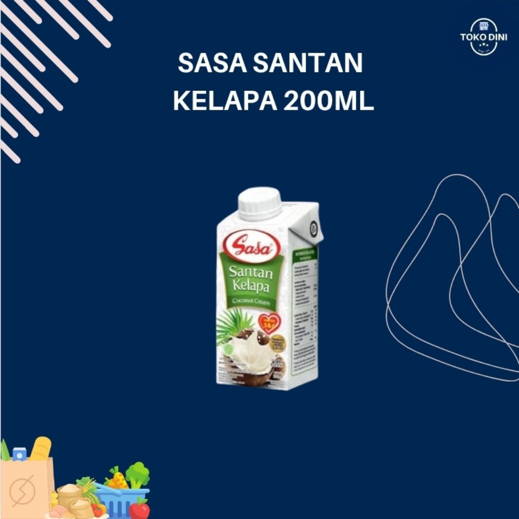 

Sasa santan kelapa 200 ml