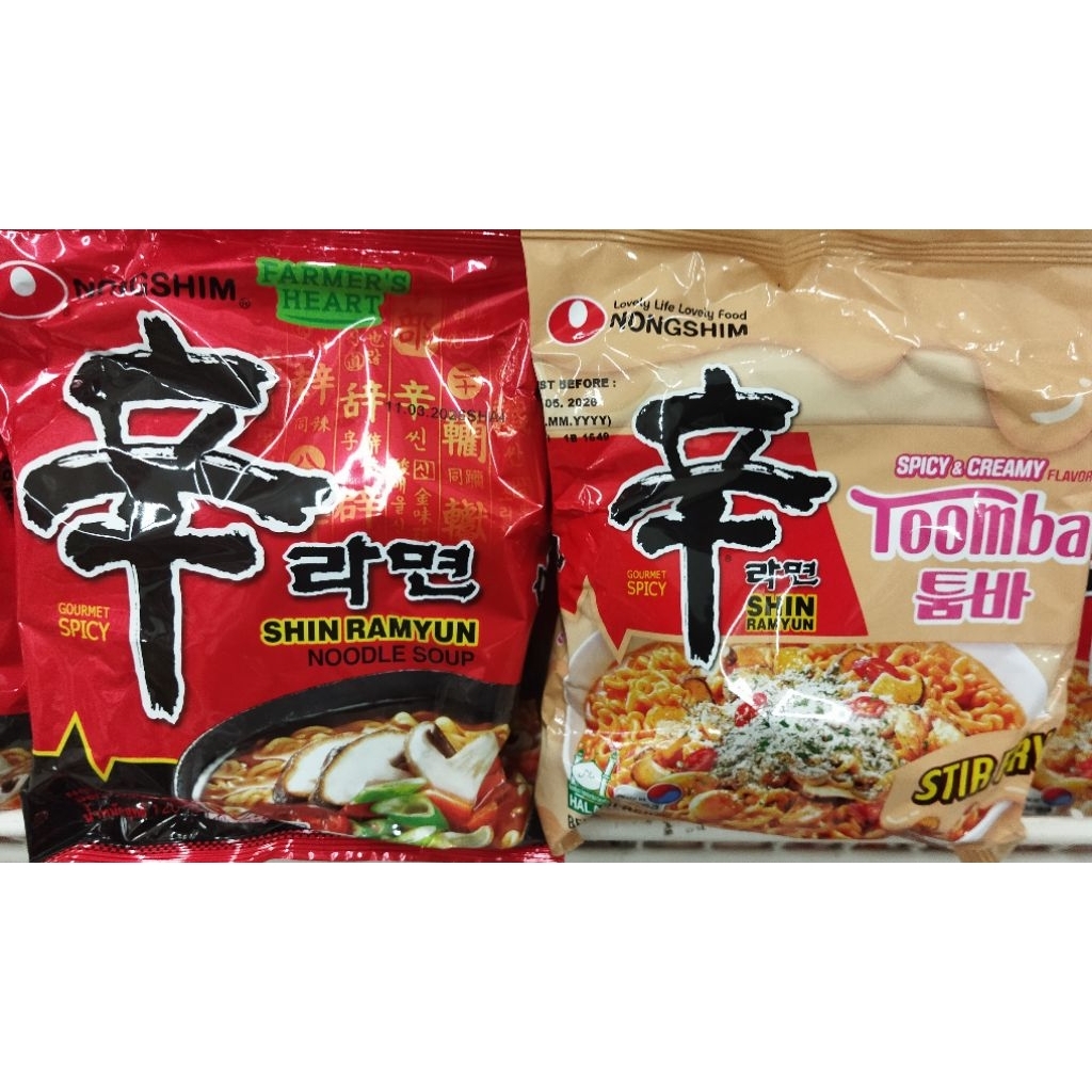 

NONGSHIM TOOMBA SPICY & CREAMY 137 GRAM / NONGSHIM SHIN RAMYUN / NONGSHIM NOODLE / NONGSHIM