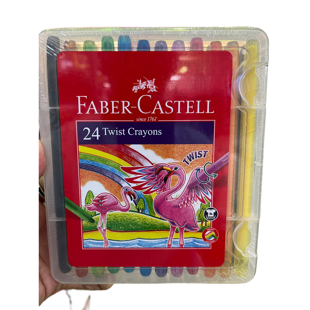 

FABER CASTELL 24 TWIST CRAYONS