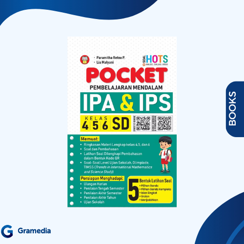 Gramedia Medan - POCKET IPA&IPS SD KELAS 4-5-6