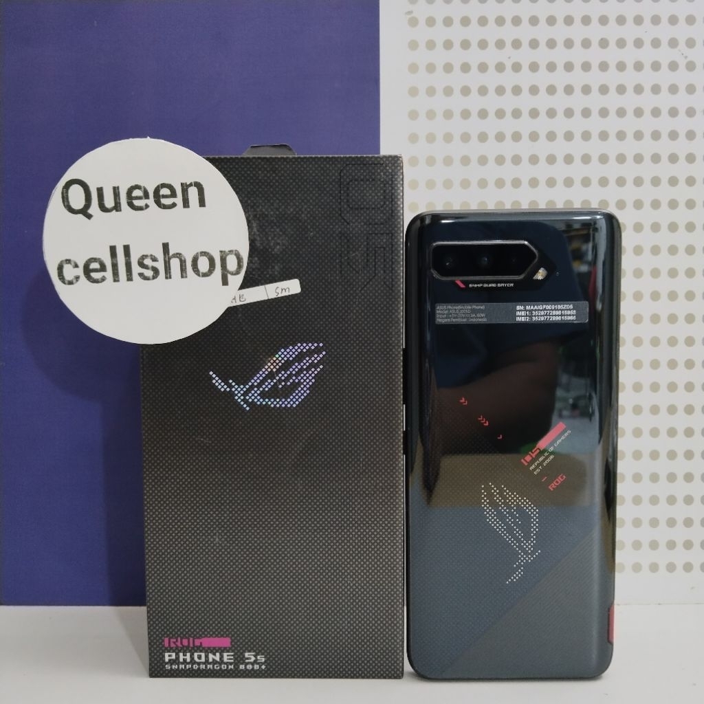 ASUS ROG PHONE 5s 8/128 SECOND FULLSET