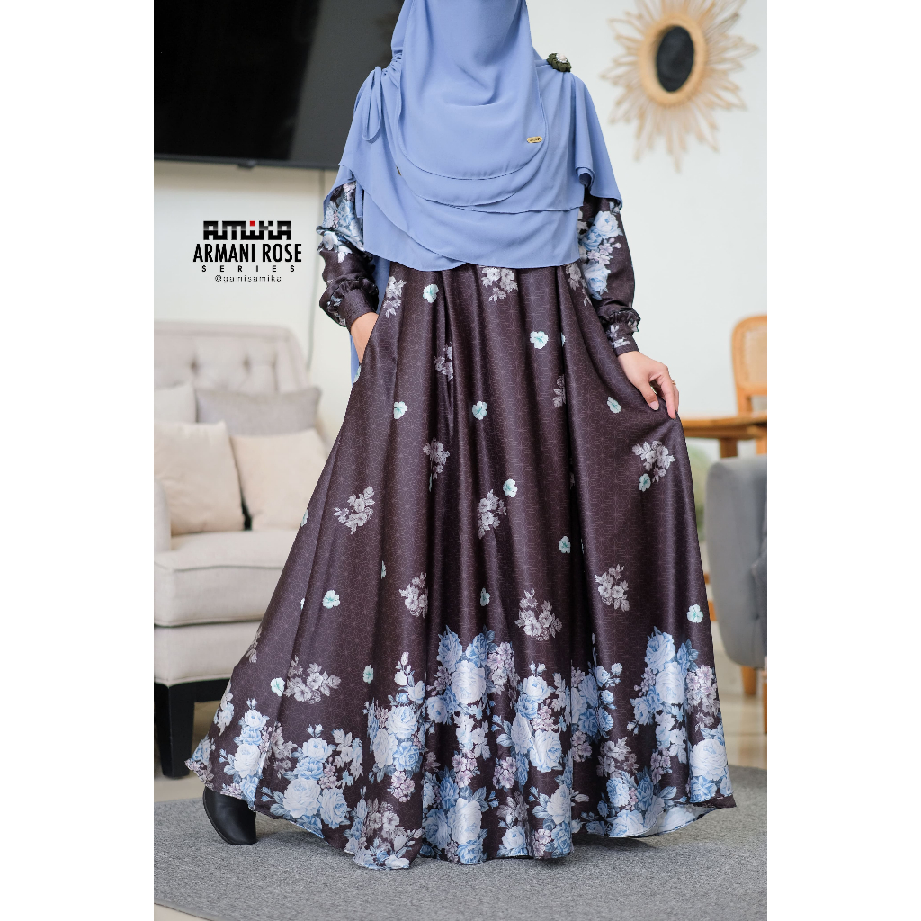 Gamis Amika - Armani Rose Series (gamis only)