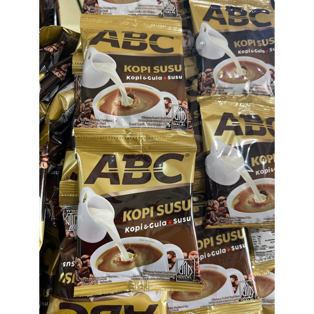 

kopi abc susu 10sachet