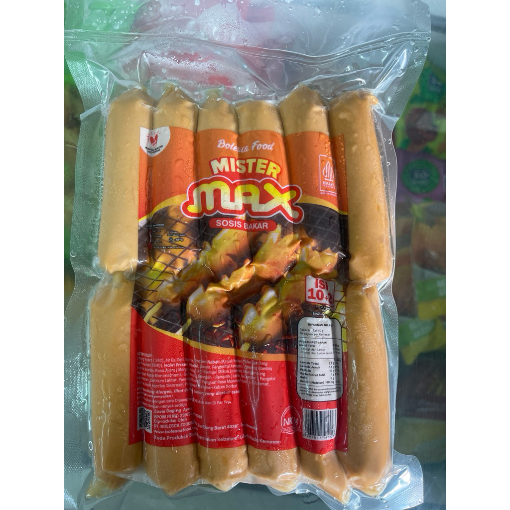 

Mister Max Sosis Bakar