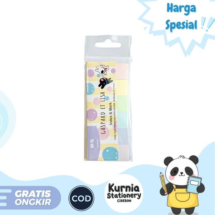 

M&G Index Mark / Memo Stick 6 Warna Pastel QS26U693