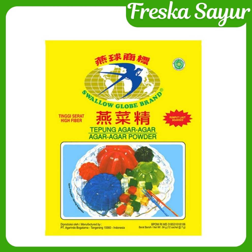 

Swallow Agar Agar Plain 7 gr