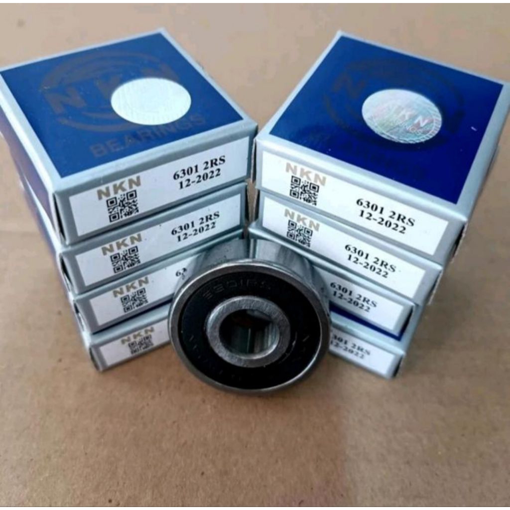 Bearing 6301 2RS NKN Original/Ball Bearing NKN 6301 2RS  Original/ Laher  Bearing 6301 2RS NKN Origi