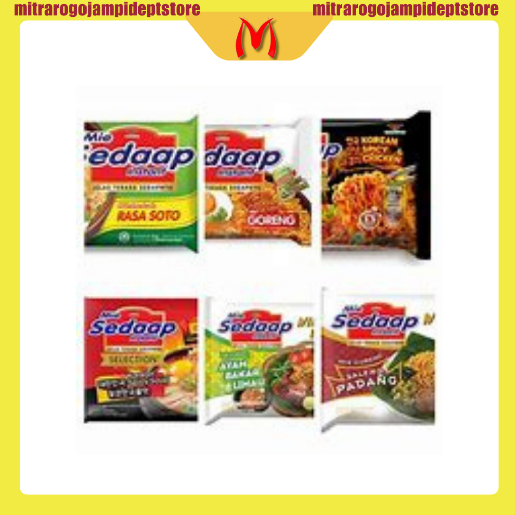 

Mie Sedaap Goreng All Variant | Goreng | Selero Padang | Ayam Krispi