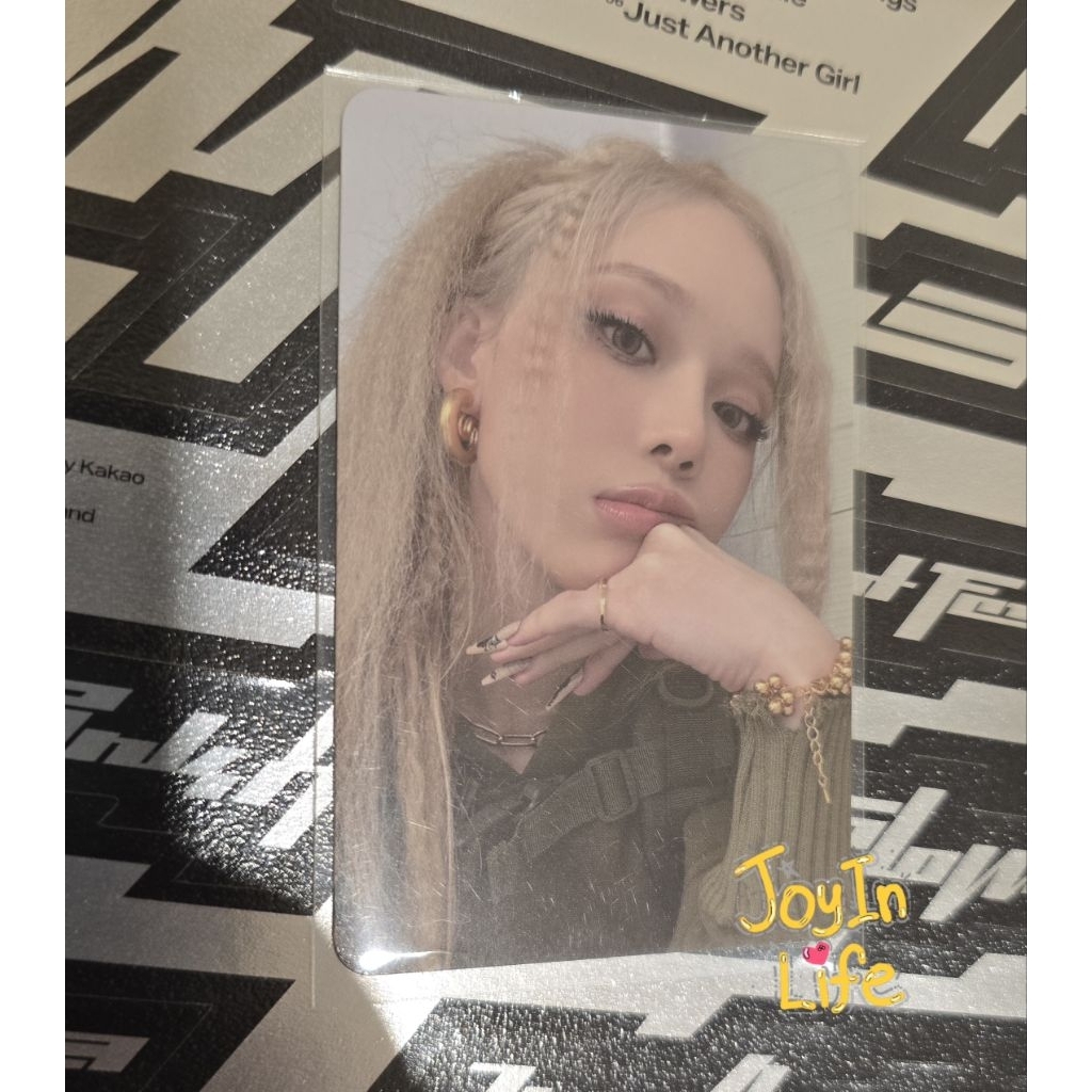 aespa WINTER Whiplash SMini Album PC PHOTOCARD