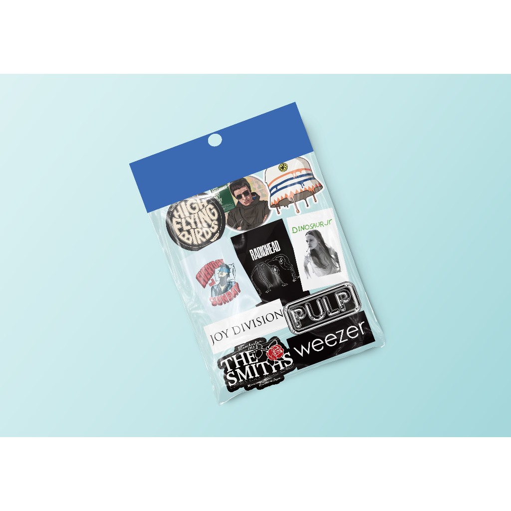 

Sticker Pack Band Sticker Aesthetic Case Hp Laptop Sticker Band Rock Vol 8