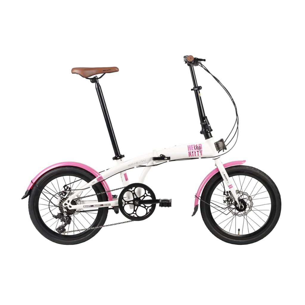 Sepeda Lipat Folding Bike 20 inch Element Hello Kitty Limited Edition