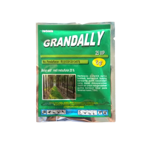 Grandally Racun Rumput Herbisida Ukuran 5gr Dan 25 Gr: Racun Rumput Paling Ampuh
