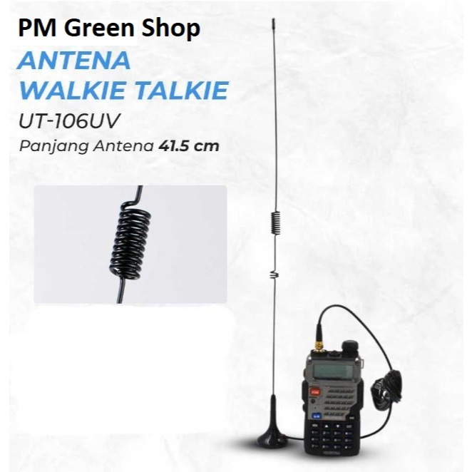 Antena HT Magnetik untuk ht motorola R8 DP4600 cp 210 dualband jarak jauh