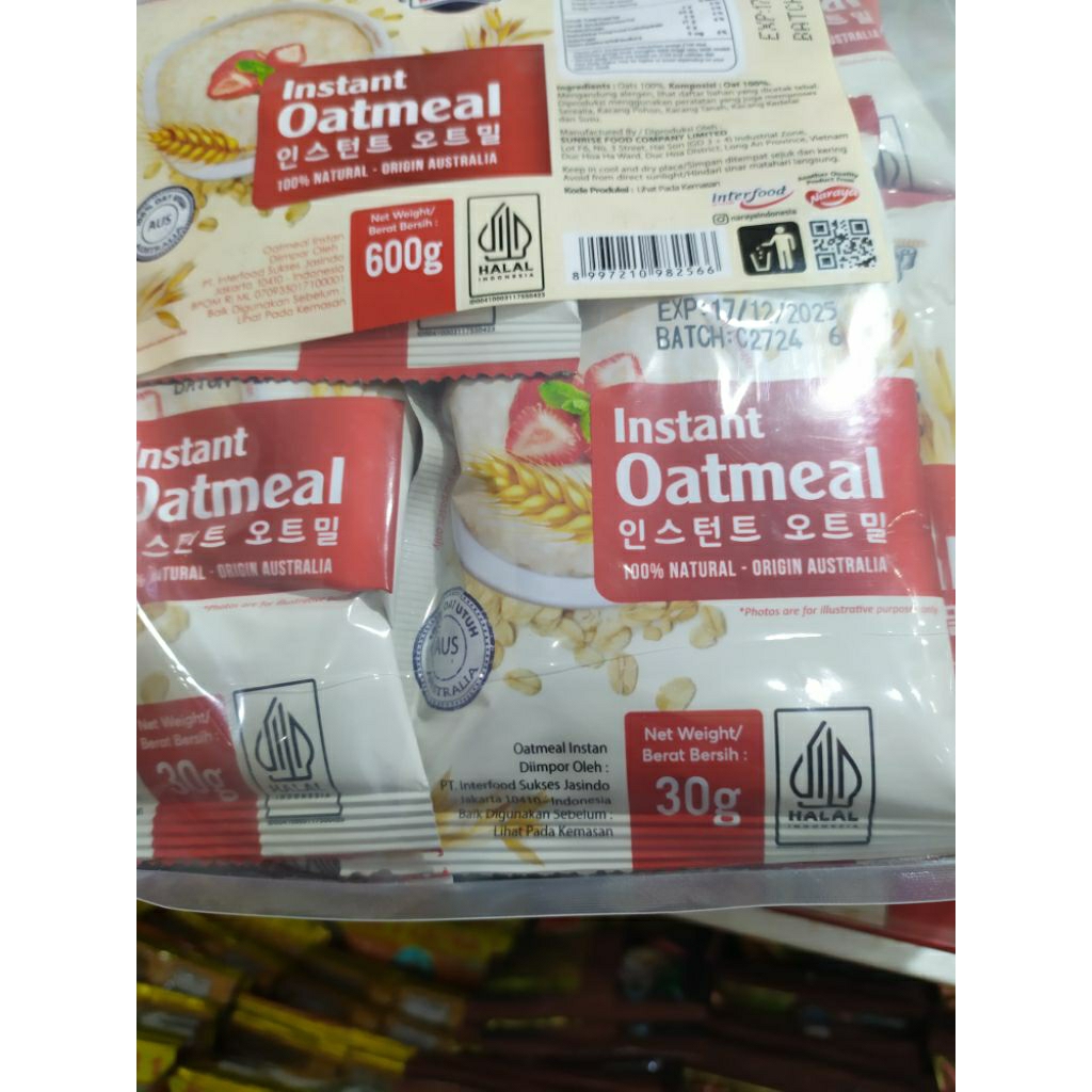 

OAT instant 30 g x 20 's
