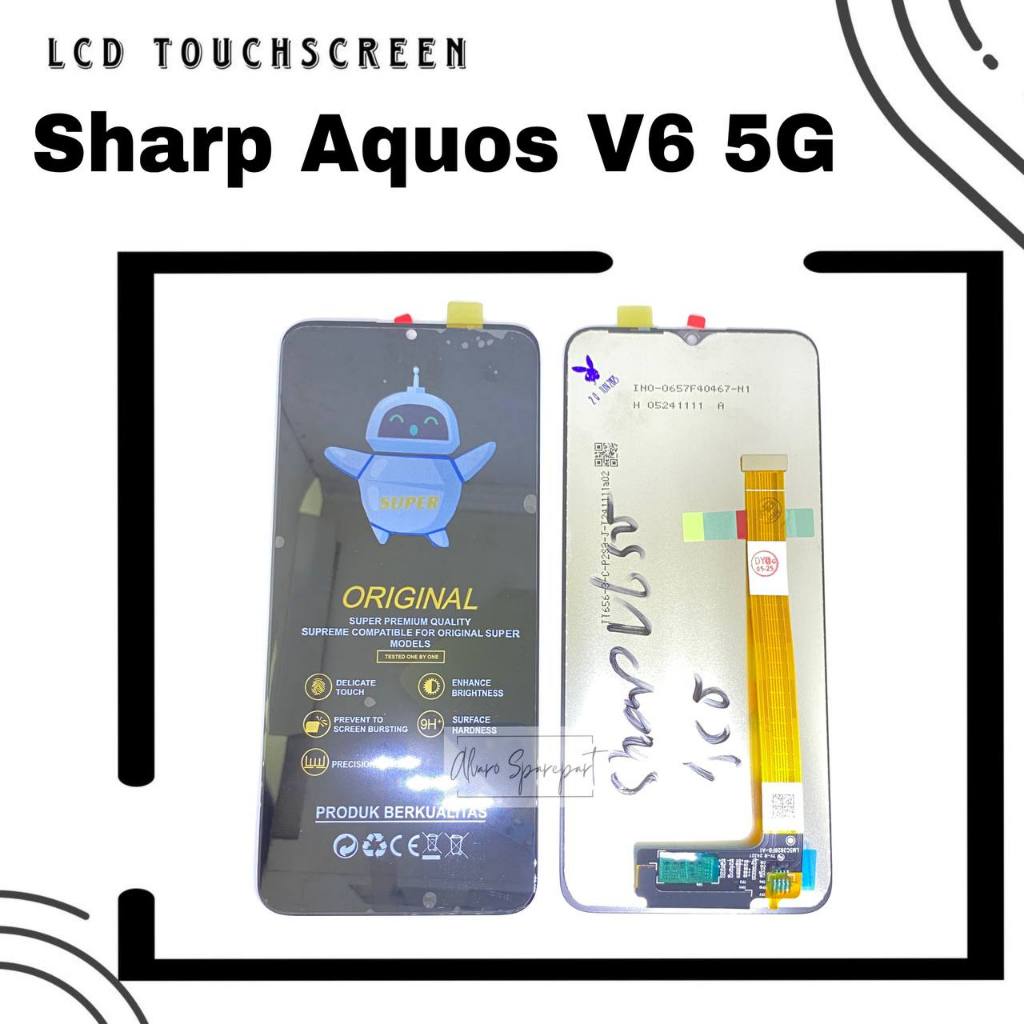 LCD TOUCHSCREEN SHARP AQUOS V6 5G FULLSET