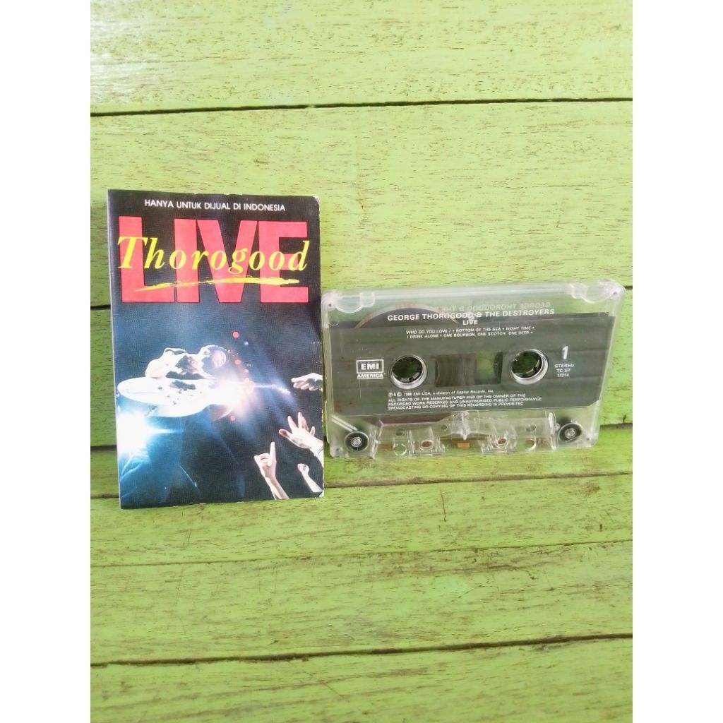 kaset George Thorogood - Live