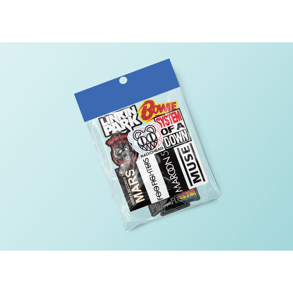 

Sticker Band Aesthetic Nirvana Laptop Case HP Vol 10