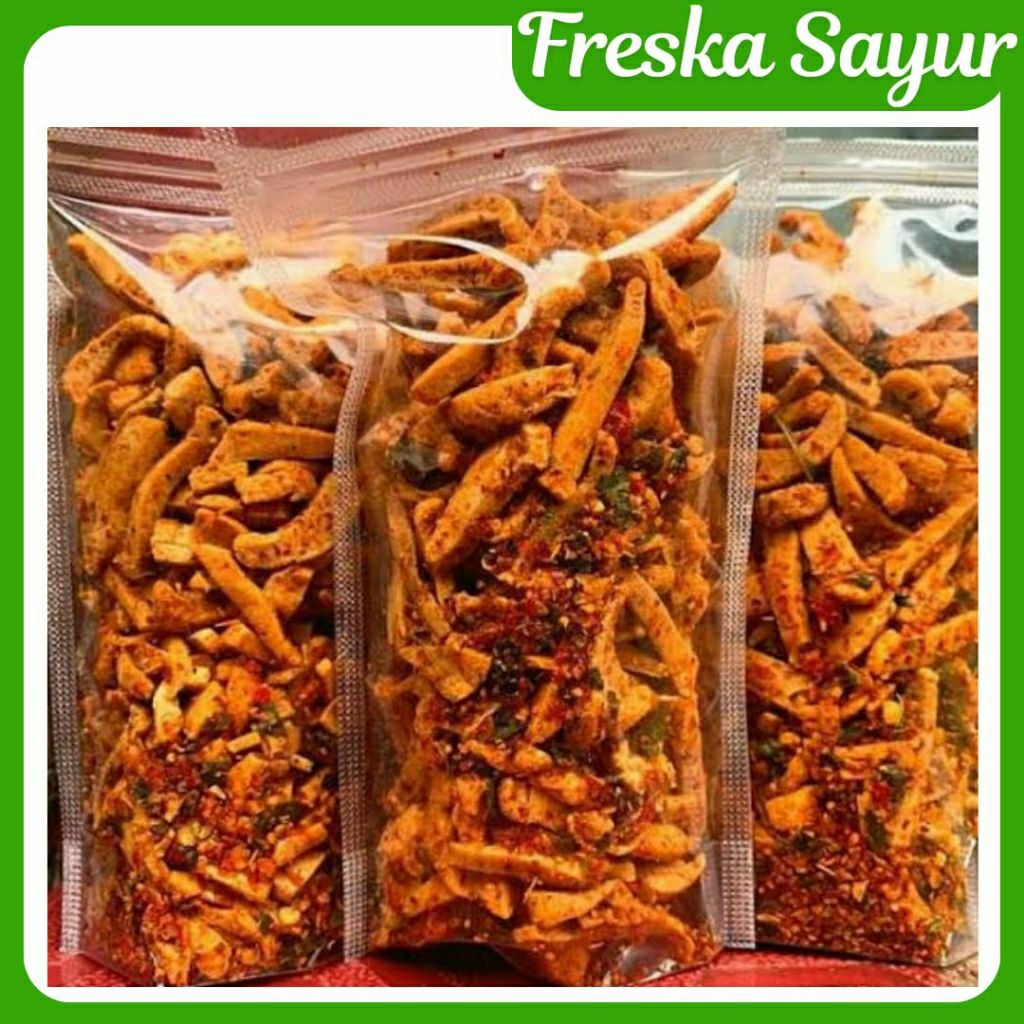 

Cemilan | Basreng Stick Daun Jeruk Pedas 1 Pack