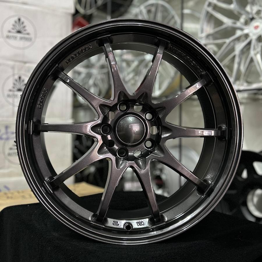 VELG CE28 RING 18 LEBAR 8.5 PCD 5X114 ET 38 WARNA GREEY | VELG MOBIL RING 18
