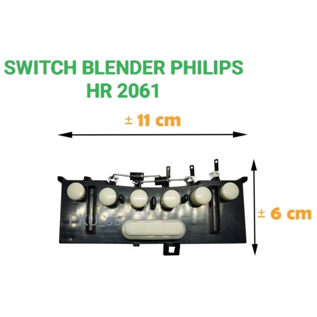 SWITCH BLENDER PHILIPS HR 2061 2071 / TOMBOL BLENDER PHILIPS SAKLAR BLENDER PHILIPS