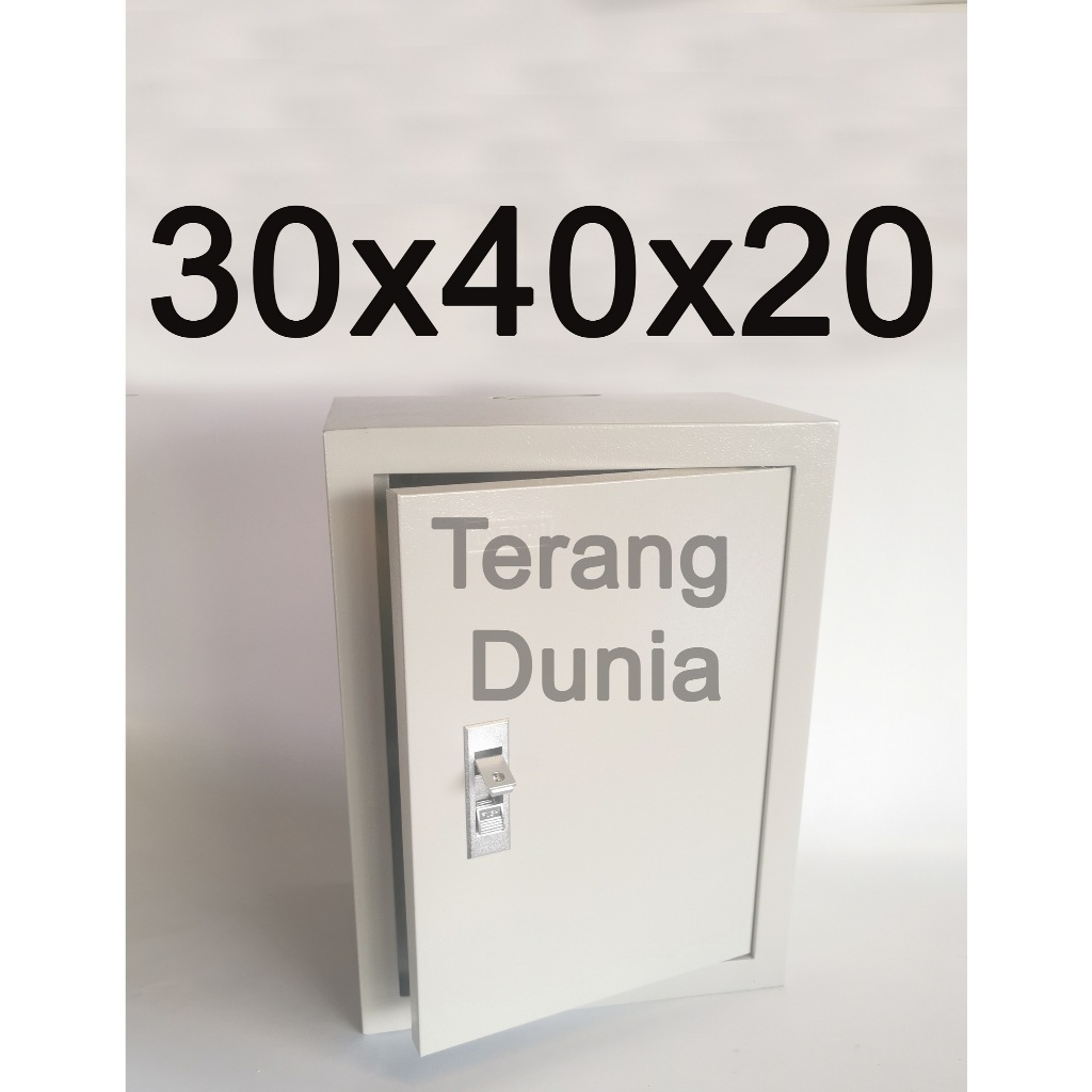 Box Panel 30x40x20 Box 30x40x20 Box 40x30x20 Box MCB 40x30x20 Panel Besi 40x30x20 Indoor Box Panel 4