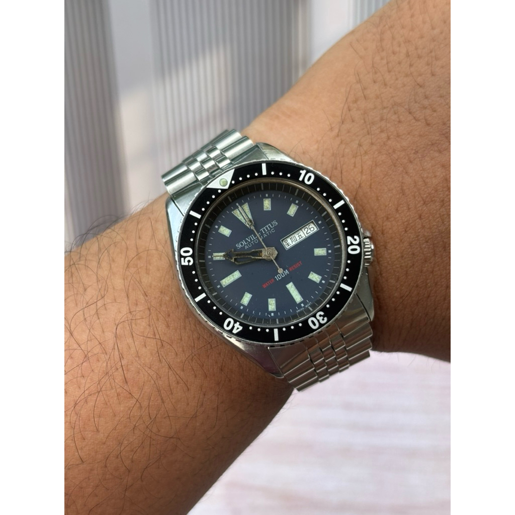Solvil Et Titus Automatic 100M ( Rare Item )