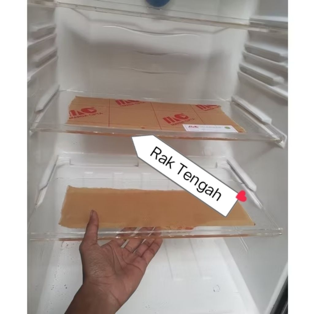 Rak Kulkas SHARP 1 pintu model lemon (loves)