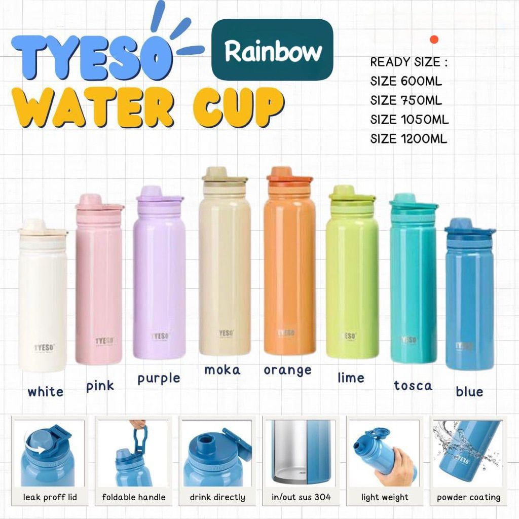 Tyeso Rainbow/Tumbler Tyeso Glossy/Tyeso Original