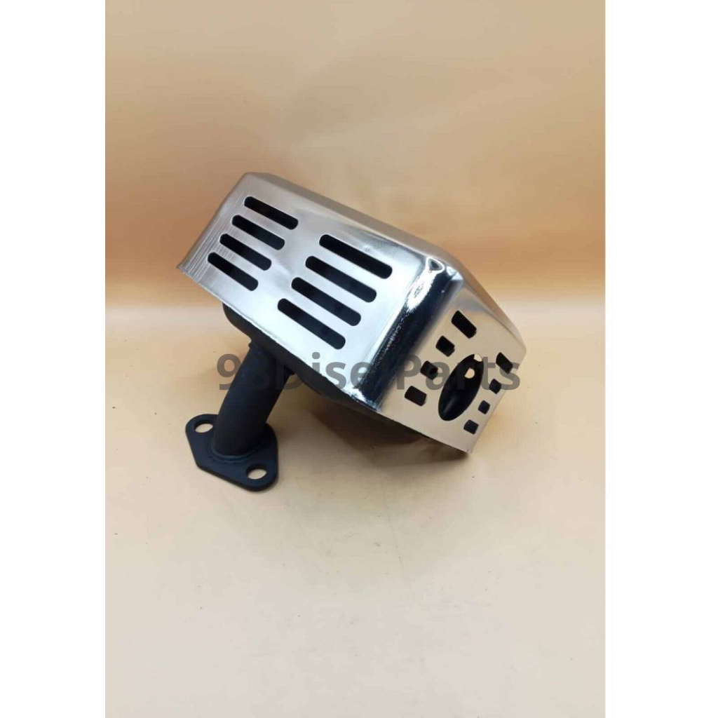 KNALPOT CHROME/MUFFELER GX 160/GX200 GX 160/GX200 KNALPOT MESIN PENGGERAk