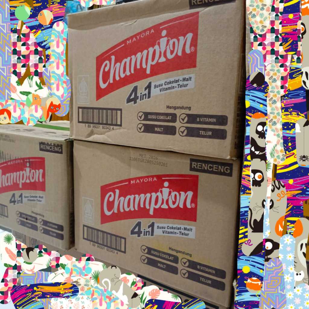 

Energen Champion 1 Karton isi 12 Renceng (1 Renceng 10 Sachet)