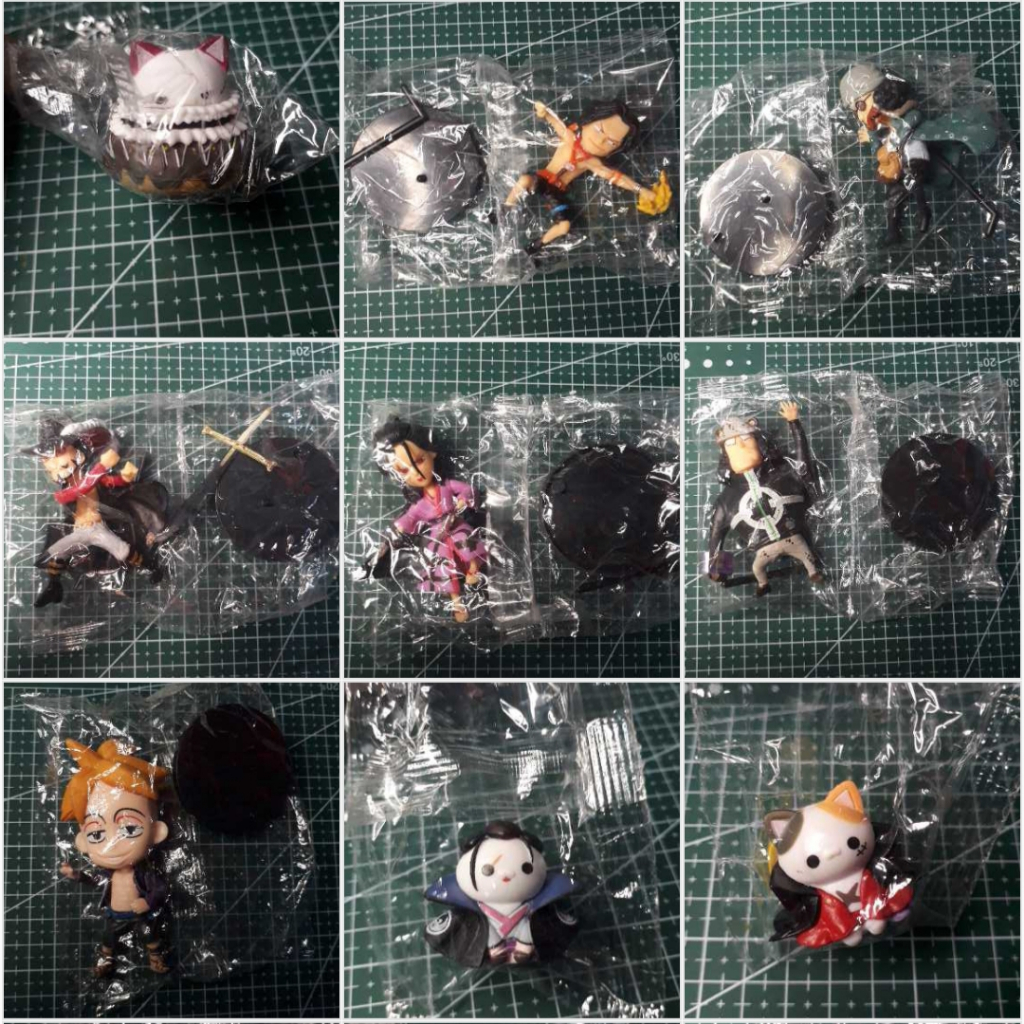 Action Figure One Piece WCF Neko luffy jinbei ace yamato kaido