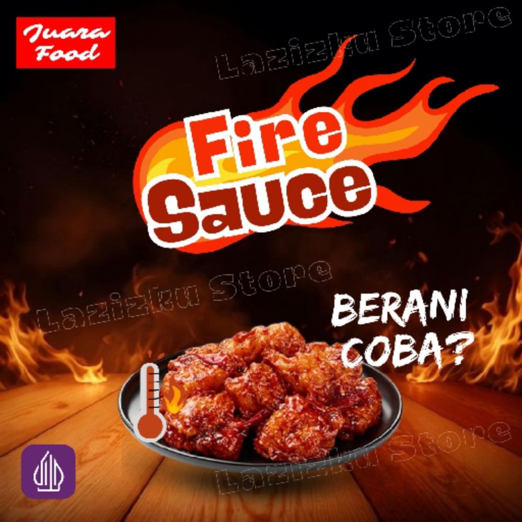 

SAUS BBQ PEDAS ala Richeese / fire sauce isi 500 gram