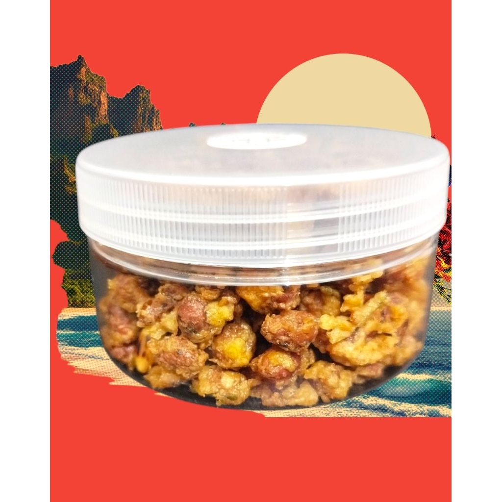 

Kacang medan, kacang disco, kacang kribo, kacang peyek