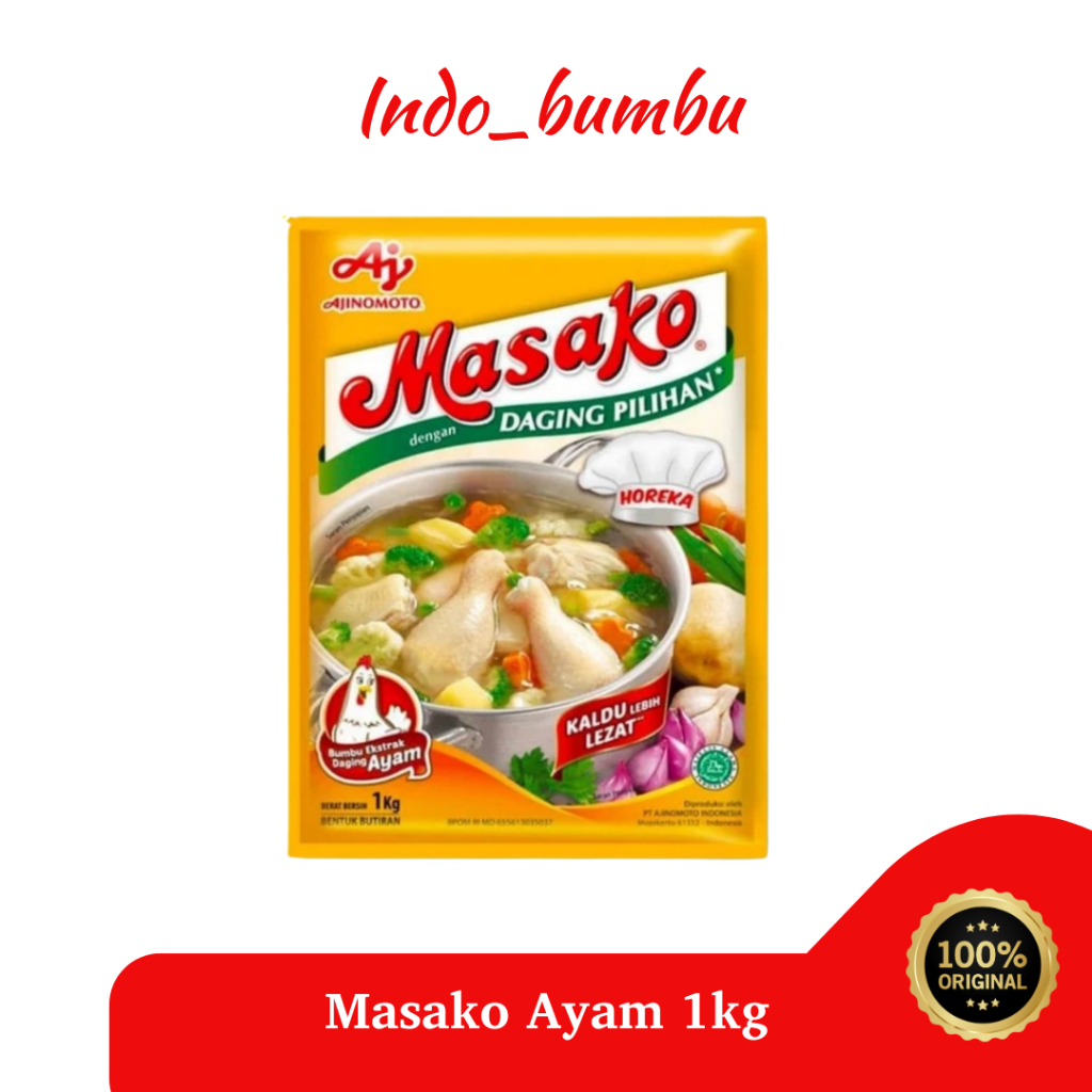

[TERMURAH] Masako Ayam 1kg