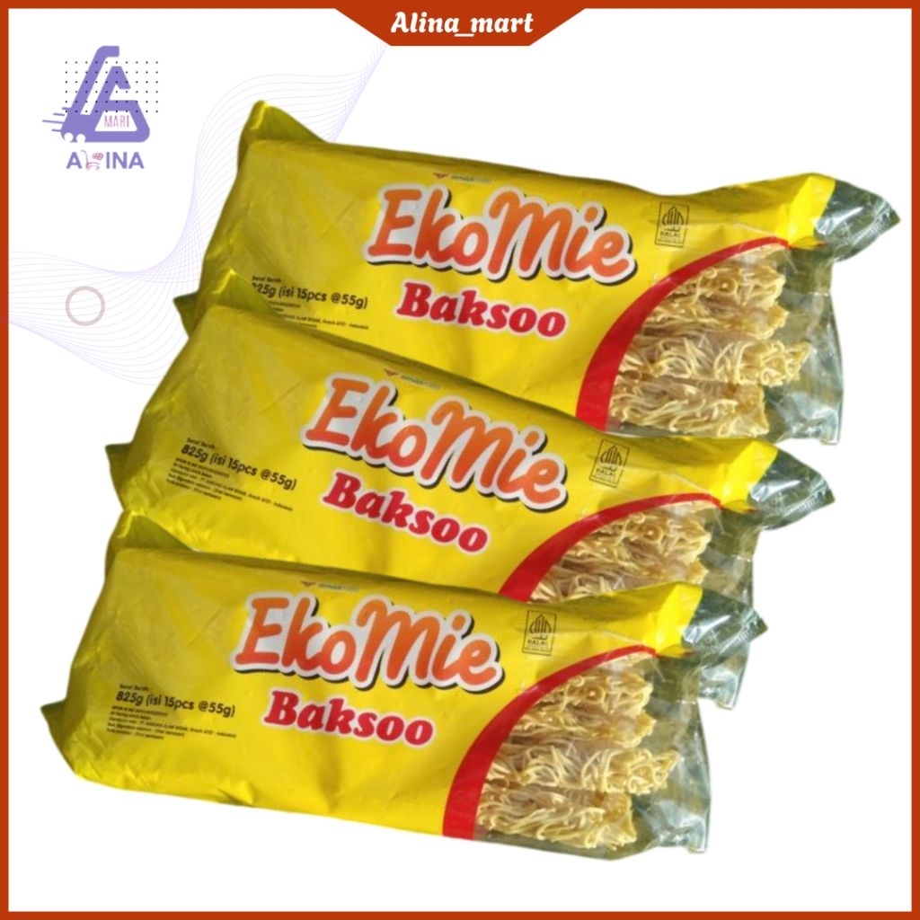 

Eko Mie Bakso 825 gram [15 keping]