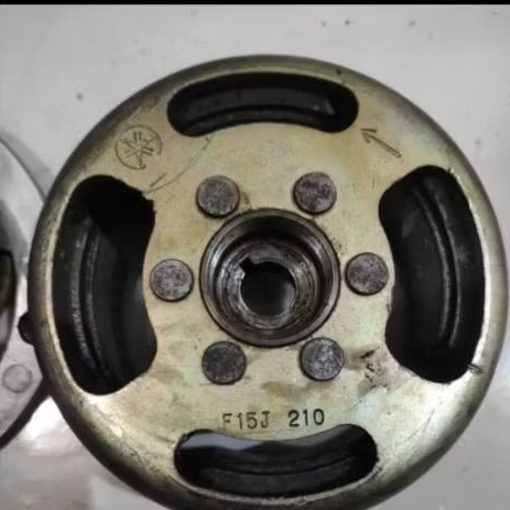 spul set mahnit magnet pengapian Yamaha v80 robot exelen original