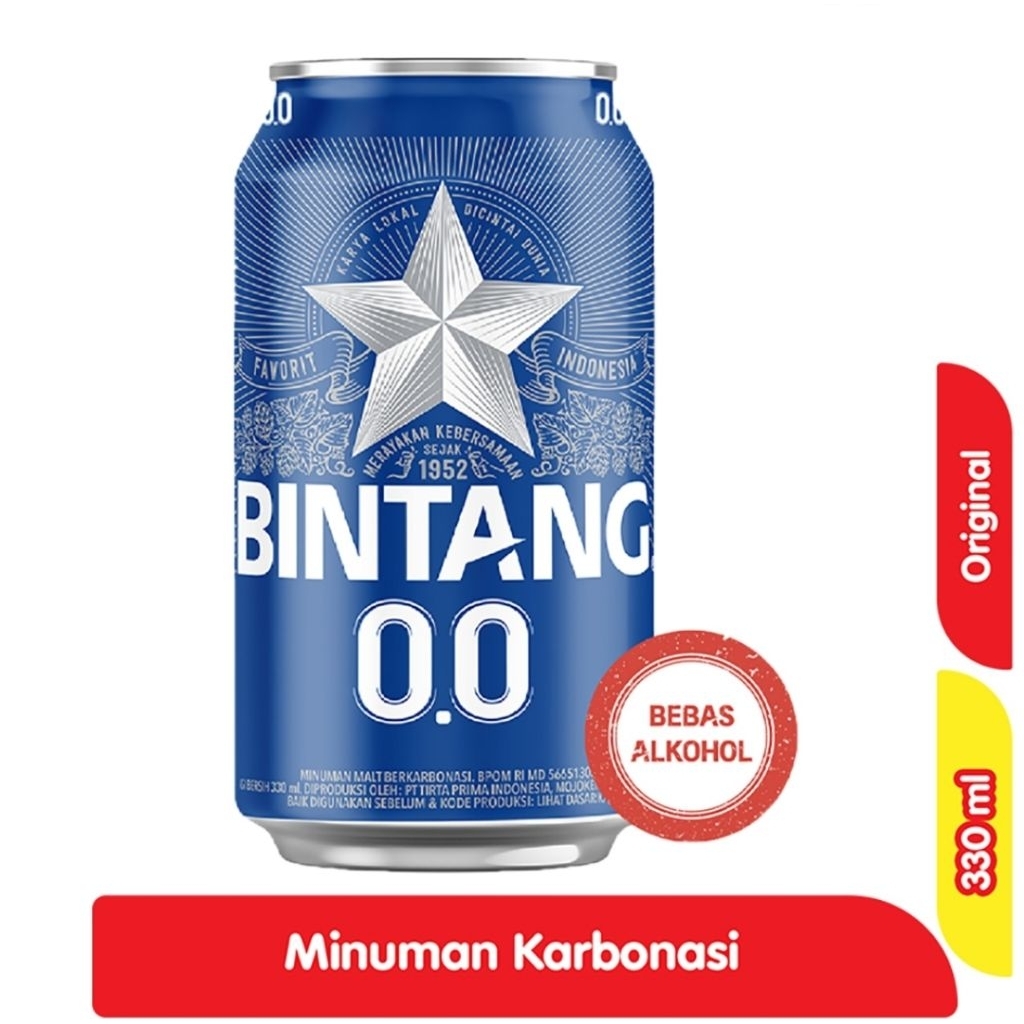 

BINTANG ZERO 330ML (ISI 1 PCS)