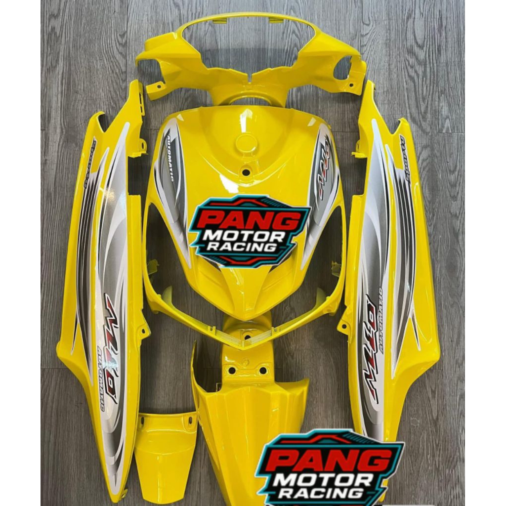 Body set mio Smile KUNING LEMON Body fulset Mio kuning