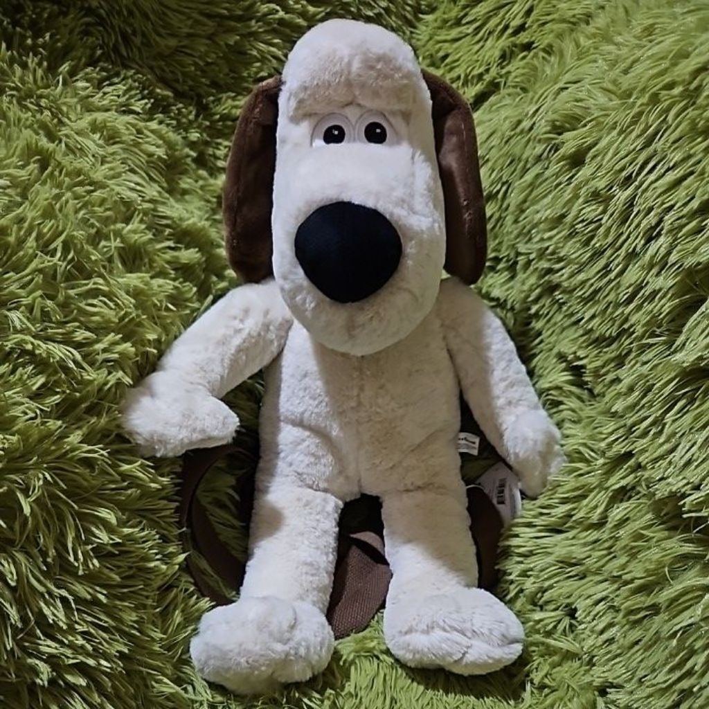 Boneka tas punggung / ransel + BONUS ganci senada ( shaun the sheep club ) bagus banget gak bakal me