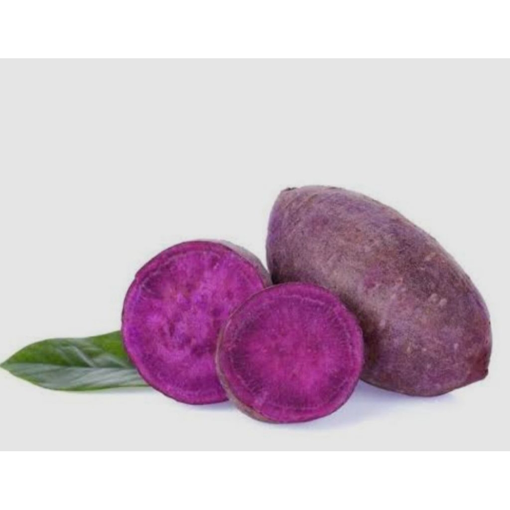 

UBI JALAR UNGU 1 Kg,. LEMBUT & MANIS