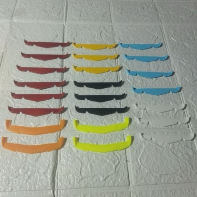 

Winglet warna warni bahan pla+