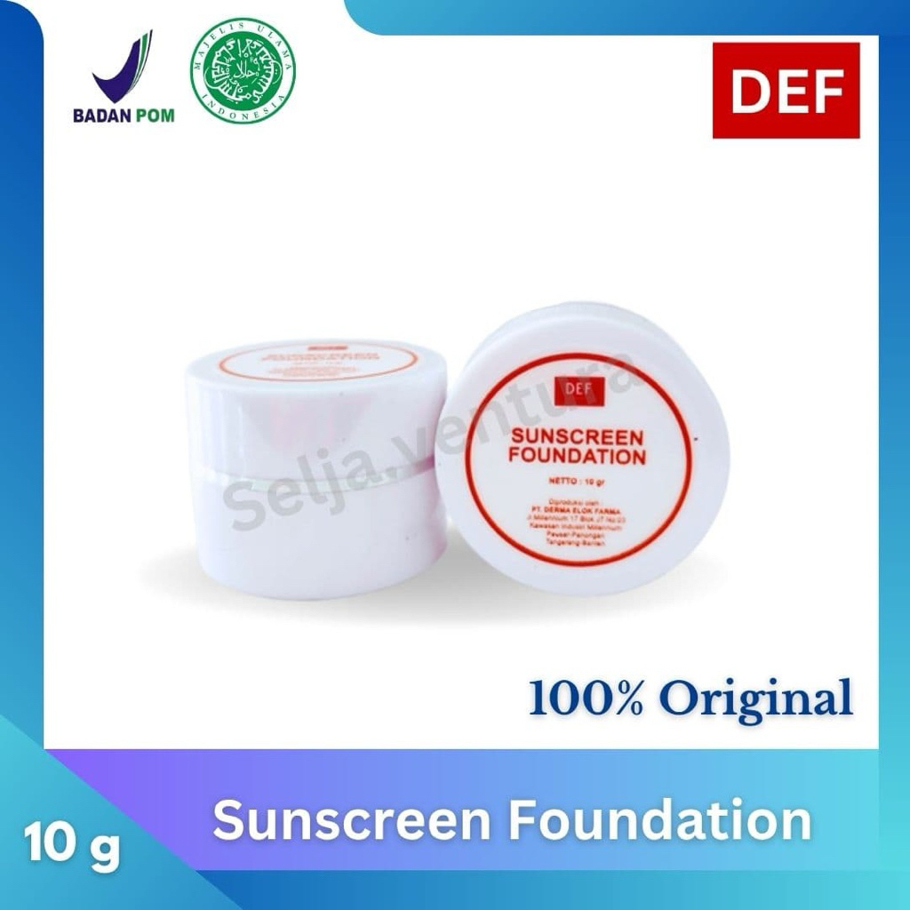 DEF Sunscreen Foundation