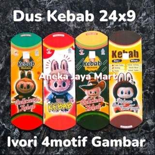 

kemasan kebab / wadah kebab murah / kertas kebab jumbo 24x9 / kebab terlaris
