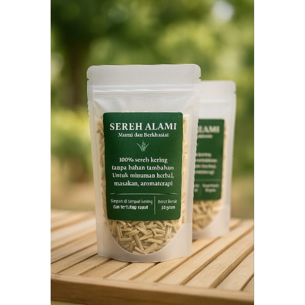 

SEREH ALAMI – Sereh Kering 50 gram