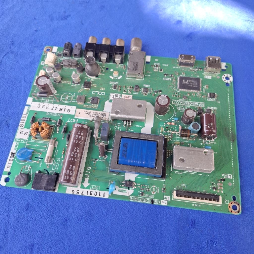 MAINBOARD MOTHERBOARD MESIN TV SHARP 32 INCH COPOTAN SECOND