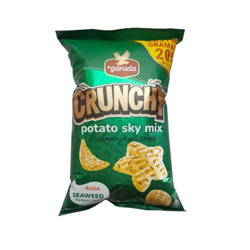 

Garuda Crunchy Potato Sky Mix Seaweed 60 gr