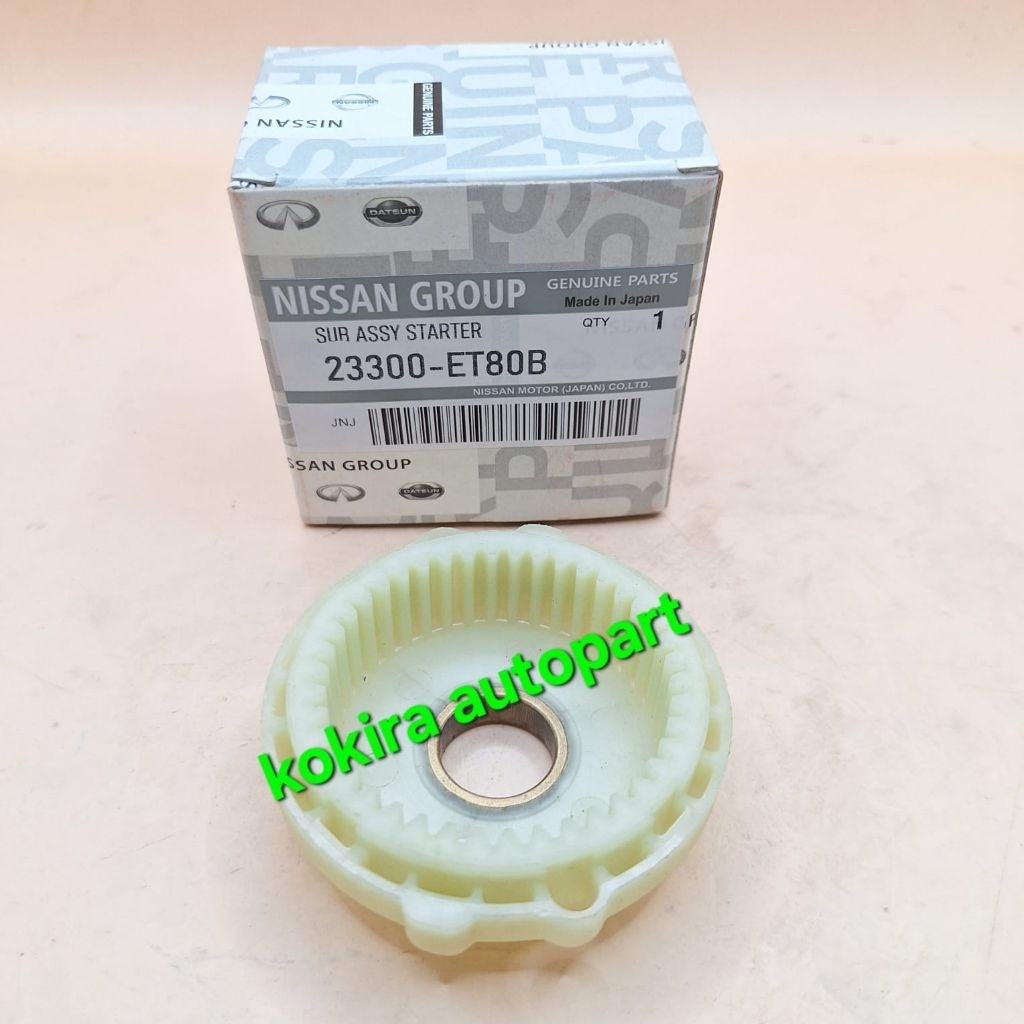 Gigi Dinamo Starter Gigi 42 Gear Starter Assy Gear 42 Nissan Xtrail T31 Original Japan