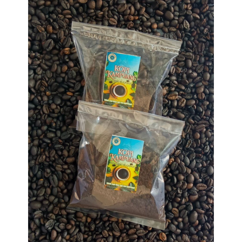 

KOPI KAMPUANG RANDANG BULANGO ASLI KHAS BUKITTINGGI || bubuk halus robusta asli 100% murni Minangkabau dengan rasa strong cocok untuk pengopi di Nusantara yang diroasting dengan kayu bakar dan tungku tanah liat bisa diorder kiloan maupun sachet || 1 KG